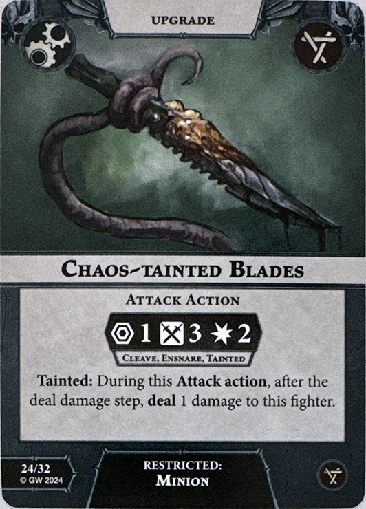 Chaos-tainted Blades